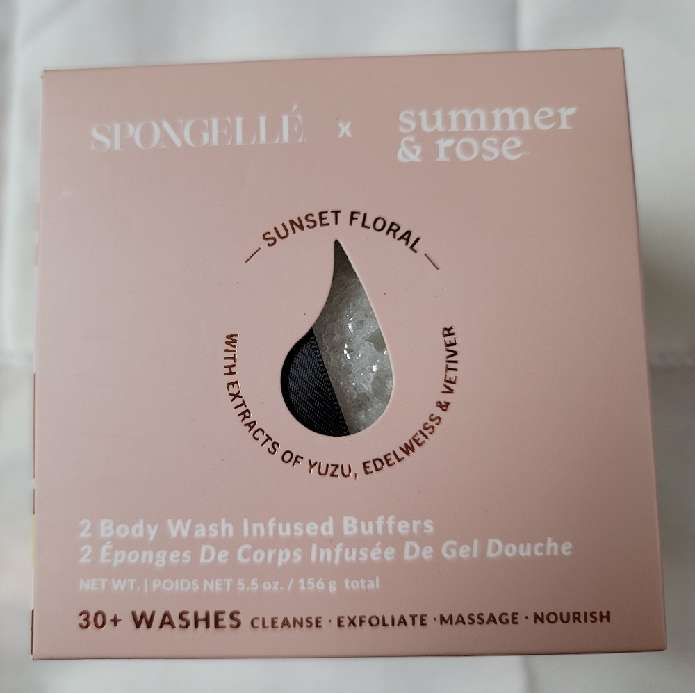 NWOT - Summer & Rose Washed Infused 2 Pack Buffer